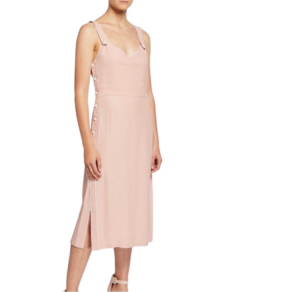 Rag & Bone Tia Side-Snap Tank Dress